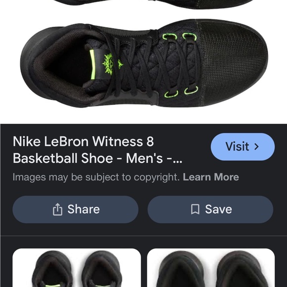 NWOT Nike Lebron James size 13 - Picture 4 of 13